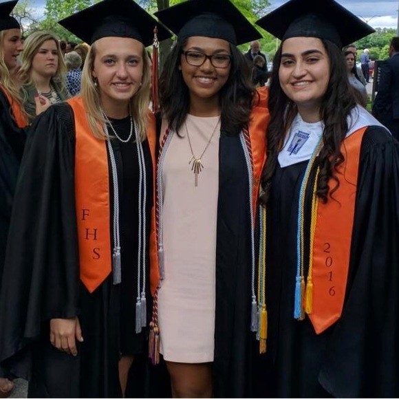 peach summer dress - Picture 4 of 4